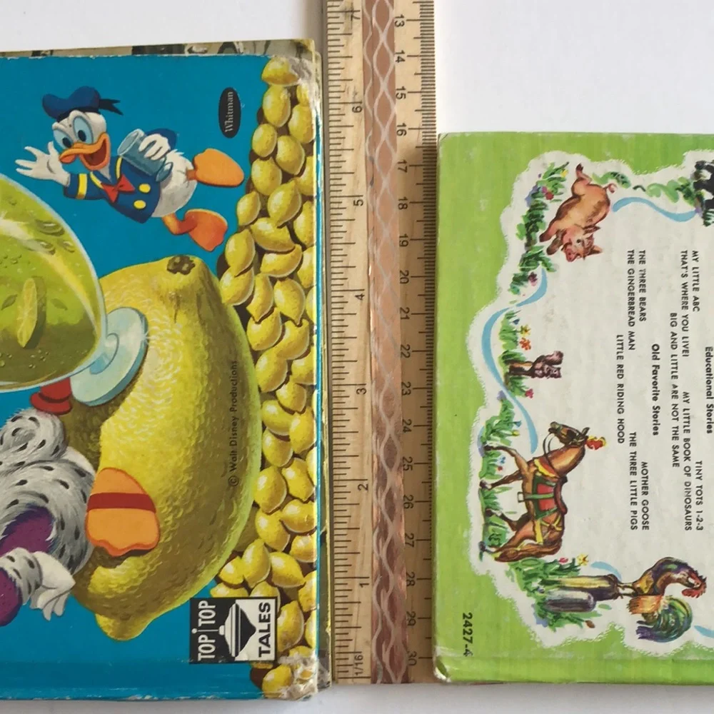 Golden books Old Little Golden Books Walt Disney Uncle Scrooge The Lemon